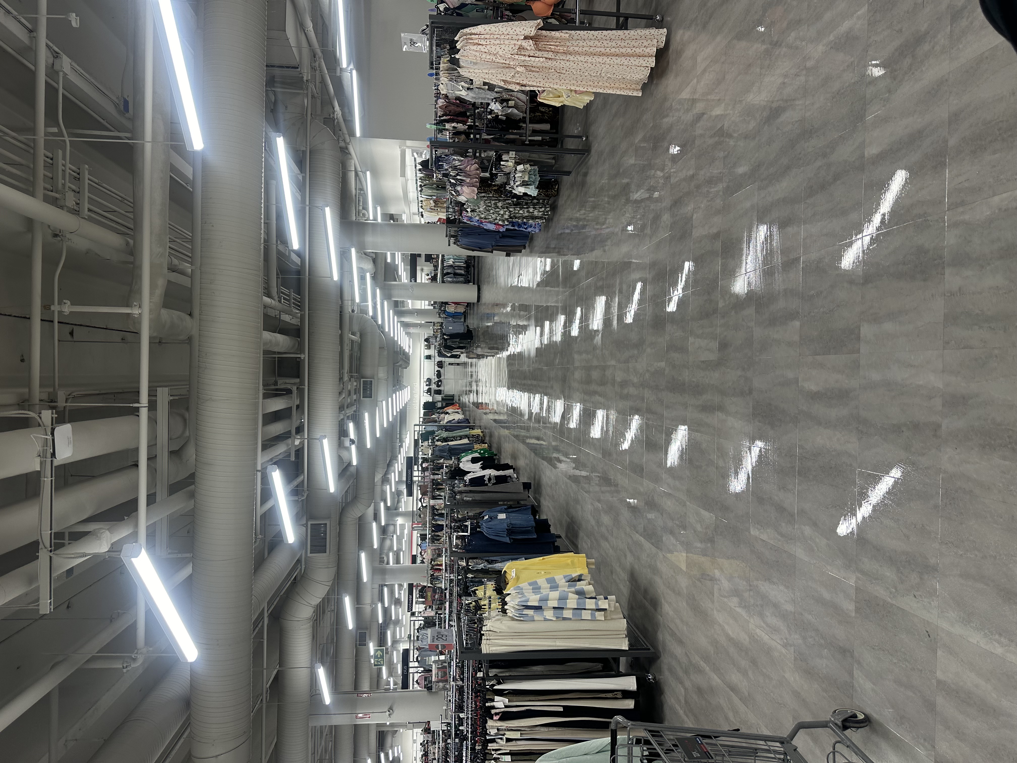 Polished retail floor showcasing premium commercial cleaning results